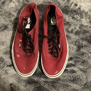 Red Vans